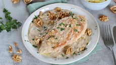 Blanc de poulet en sauce aux Noix de Grenoble AOP