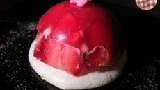 Dôme autour de la fraise