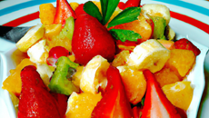 Salade de fruits à la pastèque