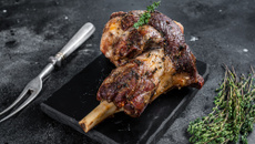 Gigot d'agneau au four