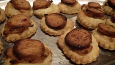 Feuilletés apéritifs au boudin blanc