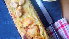 Flamiche aux poireaux et maroilles