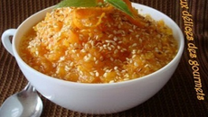 Purée de carottes à l'orange