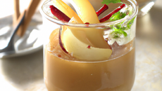 Verrines de poires au pain d'épices