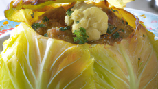 Choux farci en cocotte