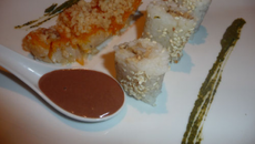 Haddock et ses Makis Californiens, "Crème" de Riz au Lait Chocolaté