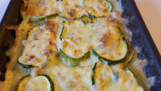 Gratin de courgettes facile et économique