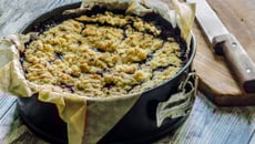 Crumble aux quetsches