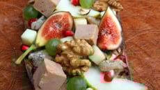 Foie gras comme un automne à la campagne