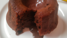 Moelleux au chocolat sucré salé