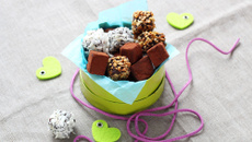 Truffes au chocolat en 3 versions