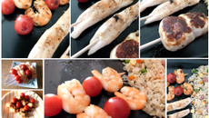 Trio de brochettes à la Plancha