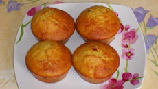 Muffins orange et chocolat