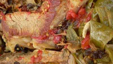 Poitrine de veau façon estivale