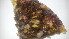 Tatin aux poireaux caramélisés