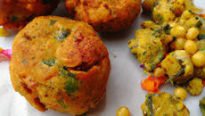 Beignet de légumes et aux épices