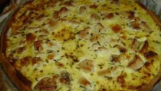 Tarte aux olives et au poulet