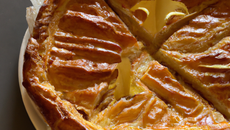 Galette des rois simple à la frangipane