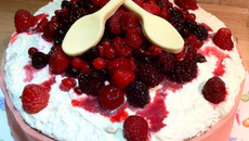 Gâteau aux fruits rouges