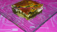 Mille-feuilles aux pommes de terre et épinards