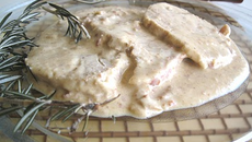 Rôti à la crème fraîche
