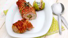 Filet mignon de porc farci au roquefort et figues fraîches