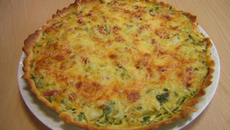 Tarte aux poireaux de grand-mère