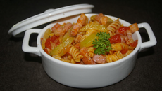 Pâtes aux courgettes