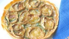 Tarte aux thon et courgettes