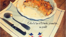 Entre le tian et le hachis parmentier... au poulet