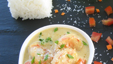 Camarons à la seychelloise