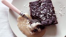 Succulent brownie végétal aux noix de Pécan