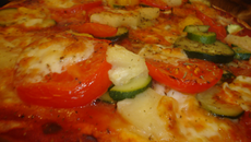 Pizza végétarienne rapide