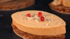 Toast de foie-gras façon calisson