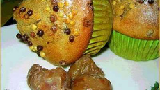 Muffins aux marrons et au chocolat