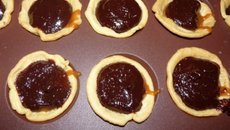 Tartelette chocolat caramel au beurre salé