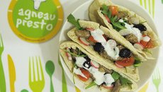 Un Kebab d'Agneau Presto