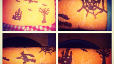 Gâteau roulé d'Halloween