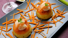 Petites bouchées de gambas