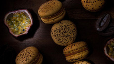 Macarons passion-chocolat