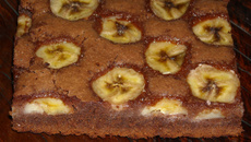 Fondant choco-banane maison