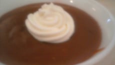 Miam, ma crème dessert bicolore !