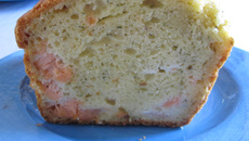 Cake saumon, aneth et anis vert