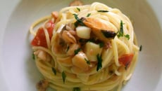 Spaghettis aux fruits de mer maison