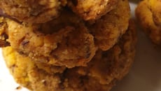 Cookies au chocolat et chapelure de pain rassis