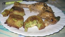 Muffins courgettes au cœur fondant