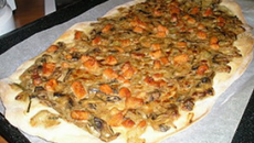 Flameküche au saumon