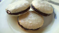 Macarons ganache chocolat-orange