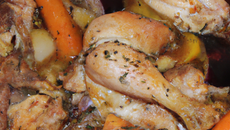 Poulet à la paysanne