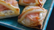 Toasts au saumon fumé & asperges